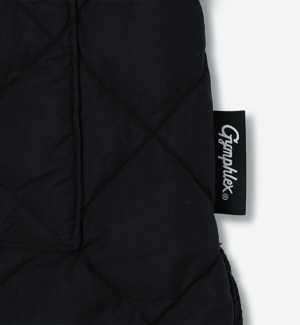 GYMPHLEX「Gymphlex | ナイロンタフタ キルトダウンカラーレスコート WOMEN」|ダウン|