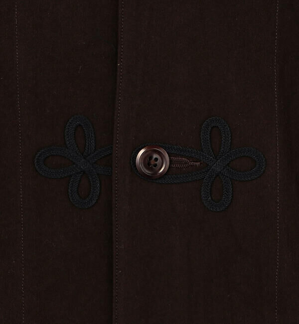  「HAVERSACK | コットンフランネル スタンドカラージャケット WOMEN」|テーラードジャケット|