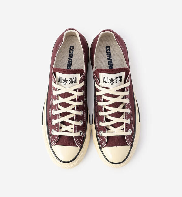  「CONVERSE | ALL STAR AGED AC OX ダークチェリー WOMEN」|スニーカー|