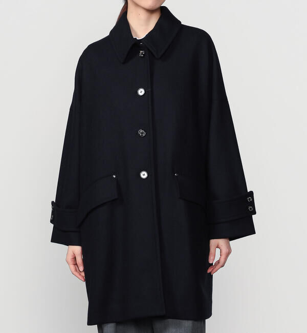  「MACKINTOSH | HUMBIE NAVY WOMEN」|ダッフルコート|