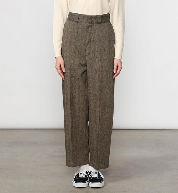  「Dickies |〈別注〉ワイド スラックス WOMEN」|チノ|