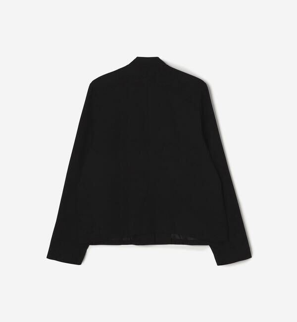  「eunoia | スタンドカラー ショートジャケット WOMEN」|テーラードジャケット|
