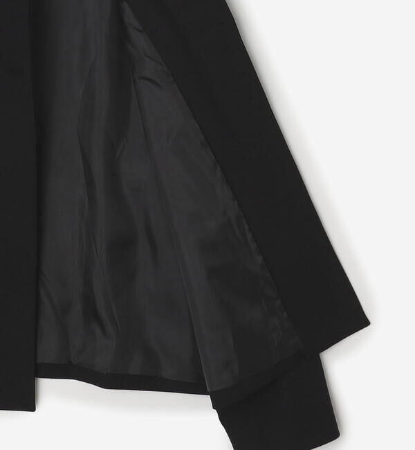  「eunoia | スタンドカラー ショートジャケット WOMEN」|テーラードジャケット|