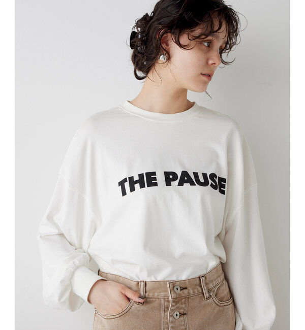 THE PAUSE「【THE PAUSE】THE PAUSEロングスリーブTシャツ」|Tシャツ・カットソー|