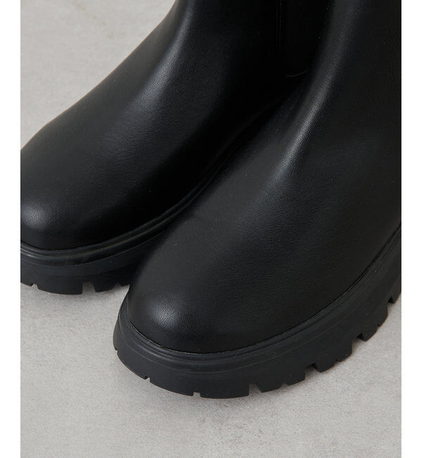  「【THE PAUSE】撥水サイドゴアブーツ」|ショートブーツ|