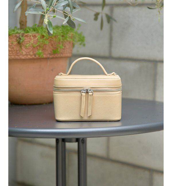 Hoaw.「【Hoaw.】バニティショルダー」|トートバッグ|ライトベージュ