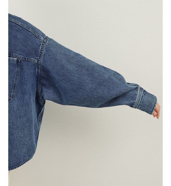  「デニムボウタイシャツ」|シャツ・ブラウス|