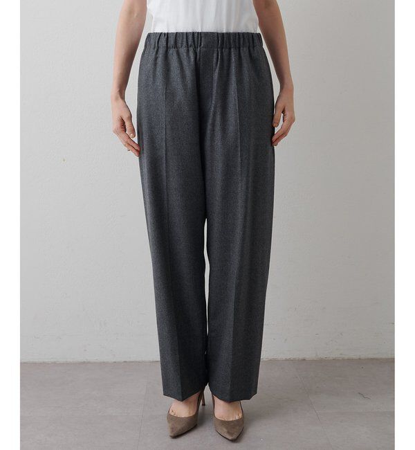  「サキソニーウールパンツ」|チノ|