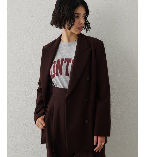  「ダブルテーラードジャケット」|テーラードジャケット|