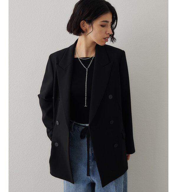  「ダブルテーラードジャケット」|テーラードジャケット|