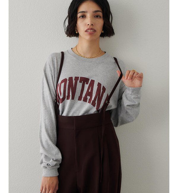  「ハイウエストサスペンダーパンツ」|チノ|