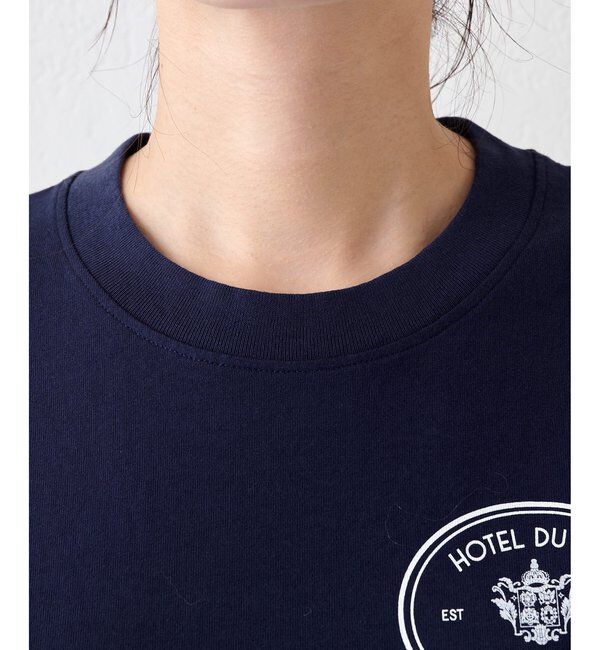  「【Sporty&Rich】Kennedy Crest T」|Tシャツ・カットソー|