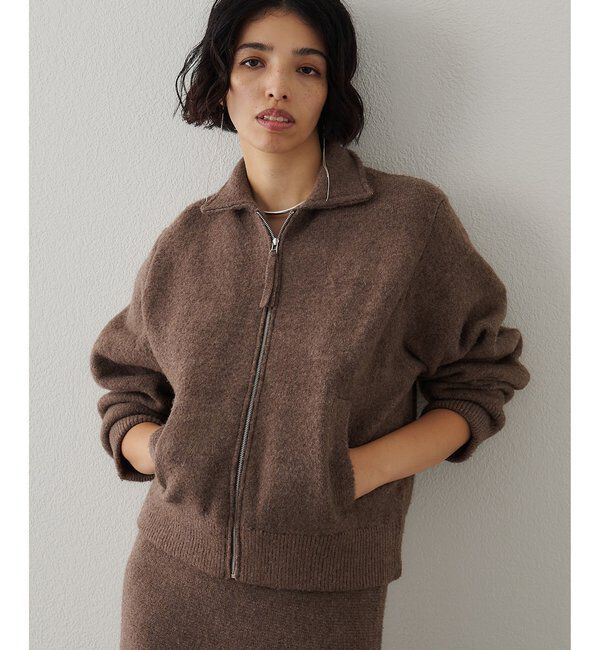  「ニットブルゾン」|ブルゾン・スタジャン|