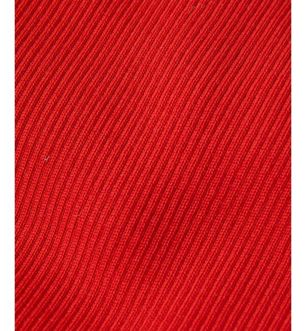  「リブニットクループルオーバー」|ニット・セーター|