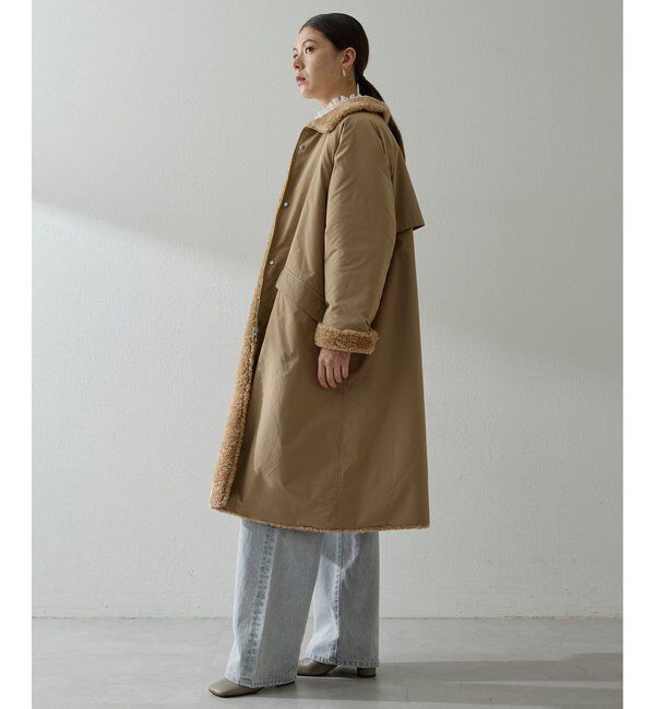  「リバーシブルボアコート」|その他|