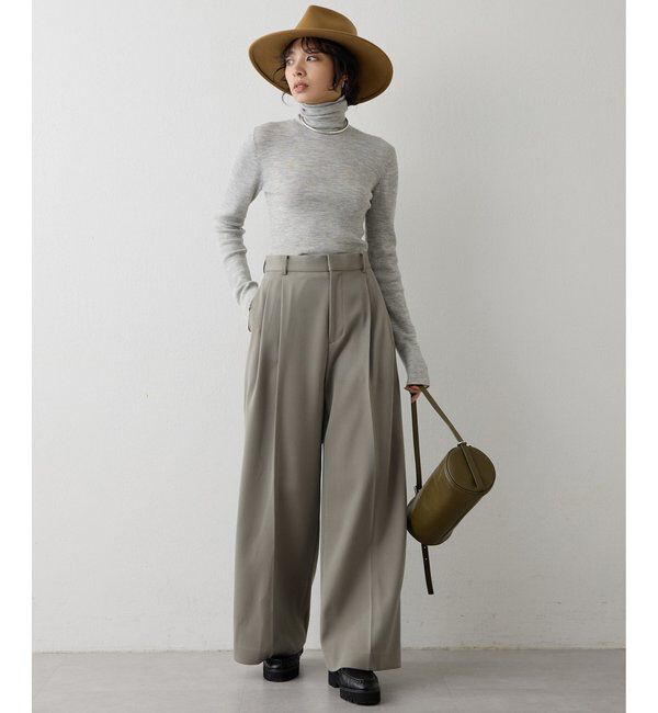  「ソフトRIBタートル」|ニット・セーター|