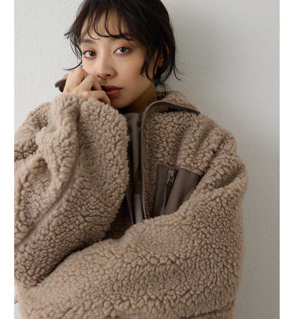  「ボアブルゾン」|その他|