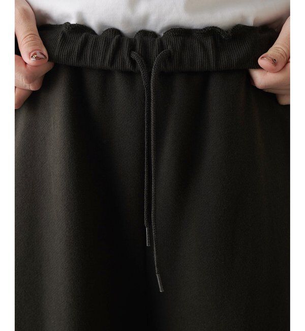  「裏毛ワイドパンツ」|チノ|