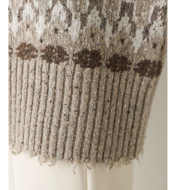  「フェアアイルプルオーバー」|ニット・セーター|