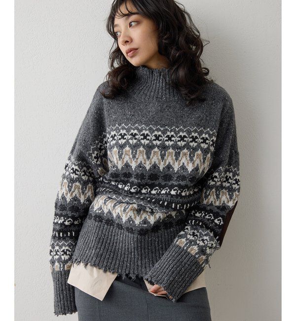  「フェアアイルプルオーバー」|ニット・セーター|