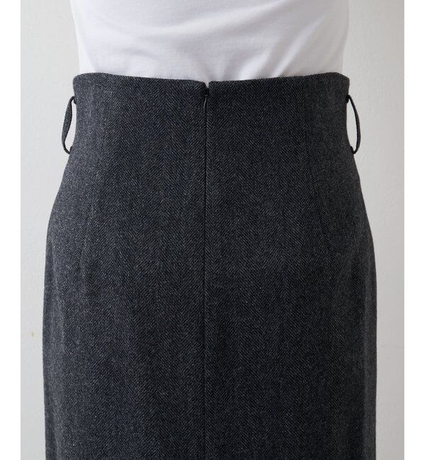  「ウールベルト付スカート」|スカート|
