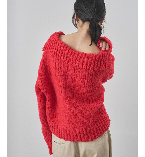  「ローゲージスキッパープルオーバー」|ニット・セーター|