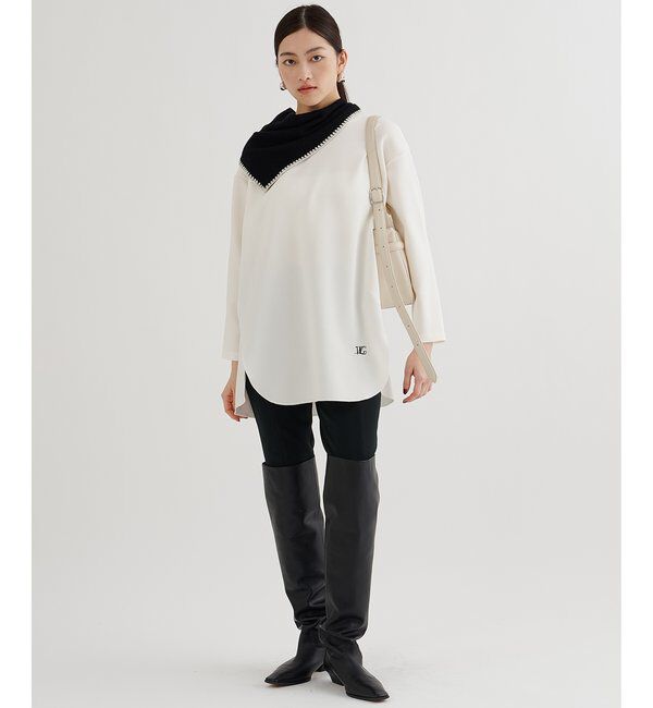  「刺繍ジョーゼットプルオーバー」|シャツ・ブラウス|