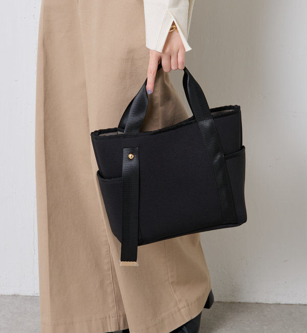  「《新色登場》【PAPILLONNER/パピヨネ】ミニウエットダブルポケットトート」|トートバッグ|