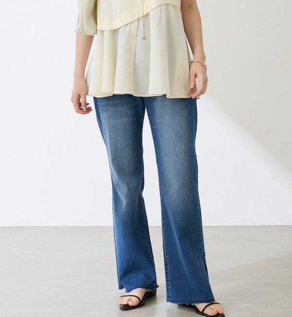  「Q.anos セルフカットデニム」|デニム|