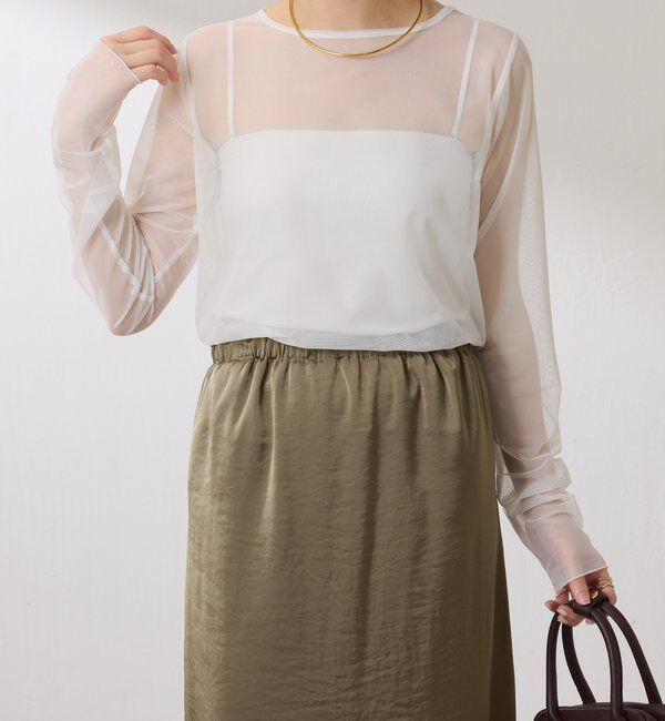  「シアーチュールロンT」|Tシャツ・カットソー|