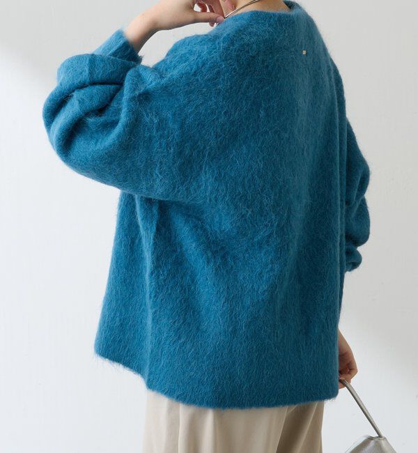  「アルパカ混Vネックニット」|ニット・セーター|