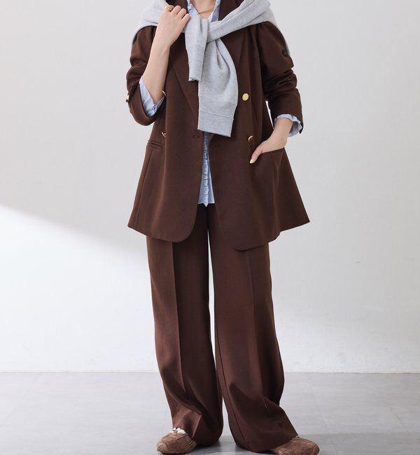  「ウールライクダブルジャケット」|デニムジャケット|