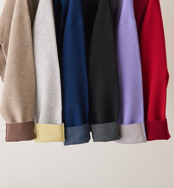  「スウェットライクラウンドヘムニット」|ニット・セーター|