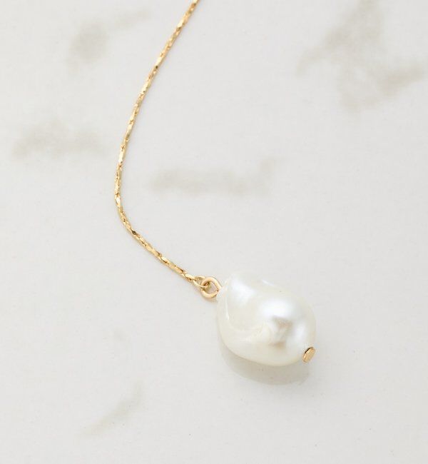  「【PAPILLONNER/パピヨネ】パールY字ネックレス」|リング|