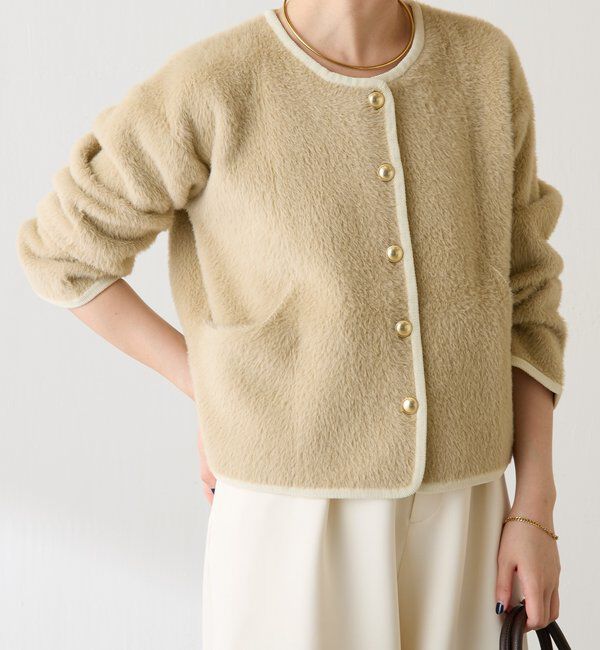  「ミニシャギーカーディガン」|ニット・セーター|