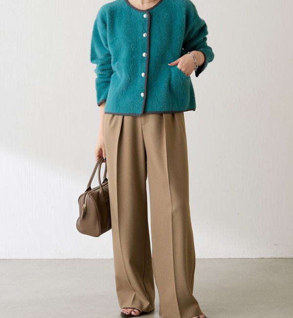  「ミニシャギーカーディガン」|ニット・セーター|