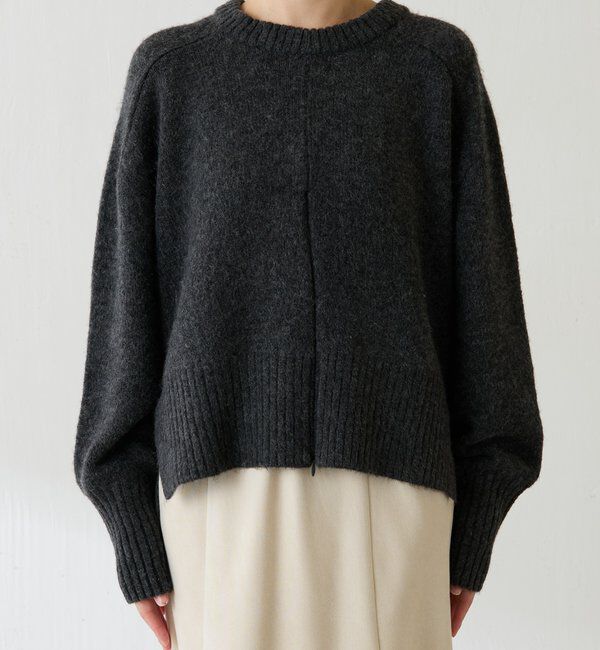  「ヤクライクショートニット」|ニット・セーター|
