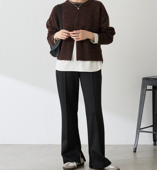  「ヤクライクショートニット」|ニット・セーター|