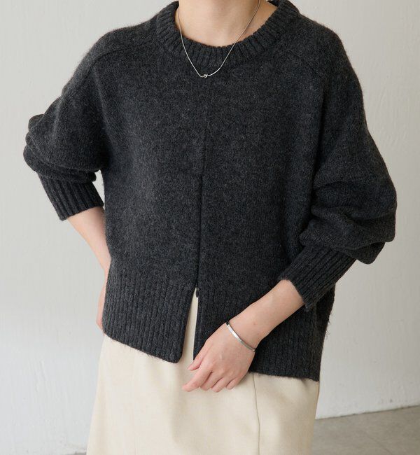  「ヤクライクショートニット」|ニット・セーター|