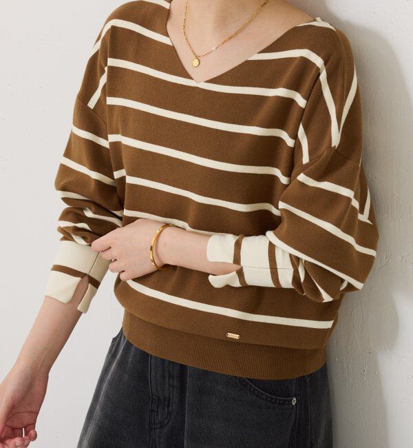  「ドルマン2WAYニット」|ニット・セーター|