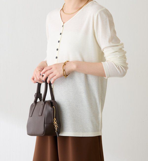  「コンパクトVネックカーディガン」|Tシャツ・カットソー|