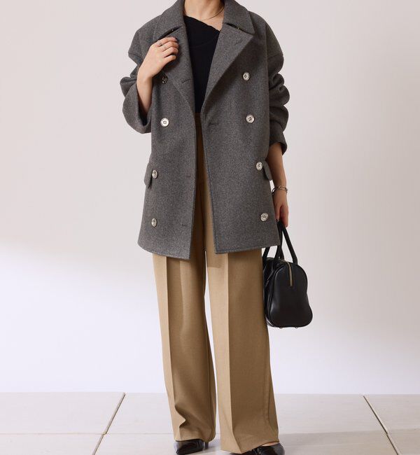  「メタルボタンPコート」|その他|