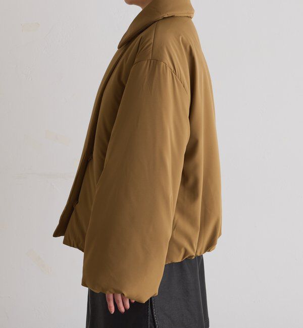  「【洗えるコート/500g】ウォッシャブル中綿ジャケット」|その他|