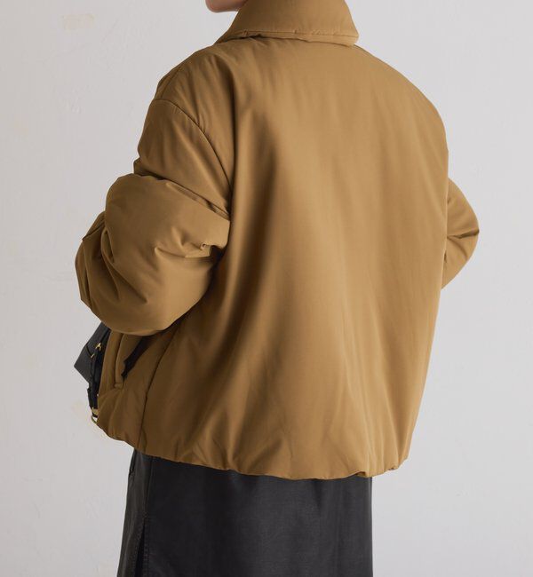  「【洗えるコート/500g】ウォッシャブル中綿ジャケット」|その他|