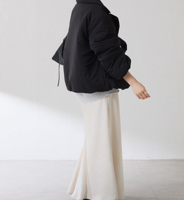  「【洗えるコート/500g】ウォッシャブル中綿ジャケット」|その他|