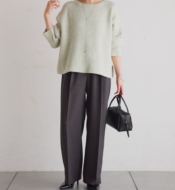  「ラメノット2WAYニット」|ニット・セーター|