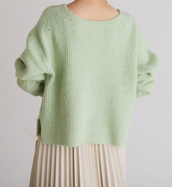  「ラメノット2WAYニット」|ニット・セーター|