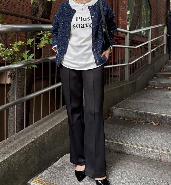  「ラメノット2WAYニット」|ニット・セーター|