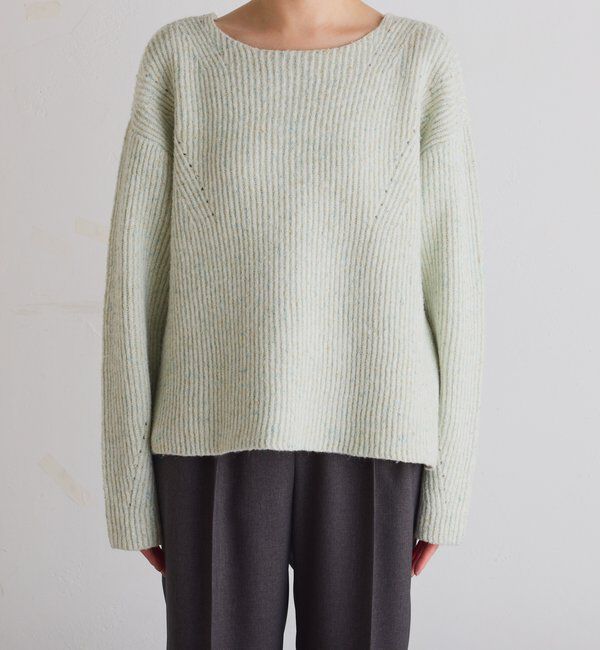  「ラメノット2WAYニット」|ニット・セーター|