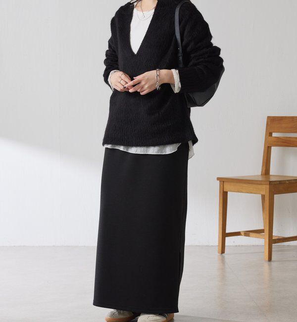  「エアリー深Vニット」|ニット・セーター|